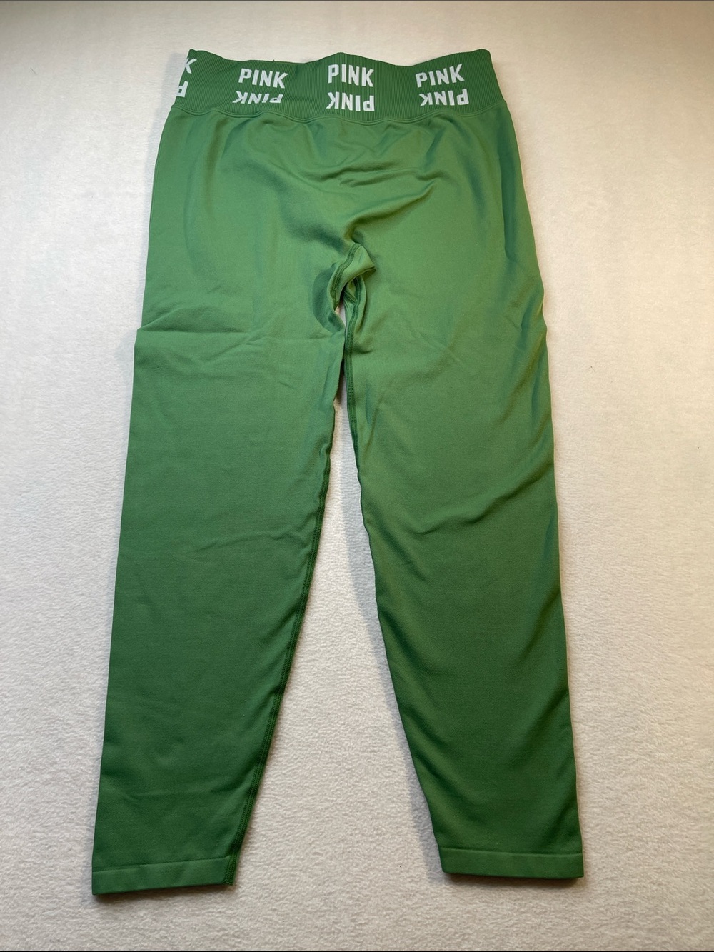 PINK Victoria's Secret Green High-Waist Leggings WOMENS SIZE XL